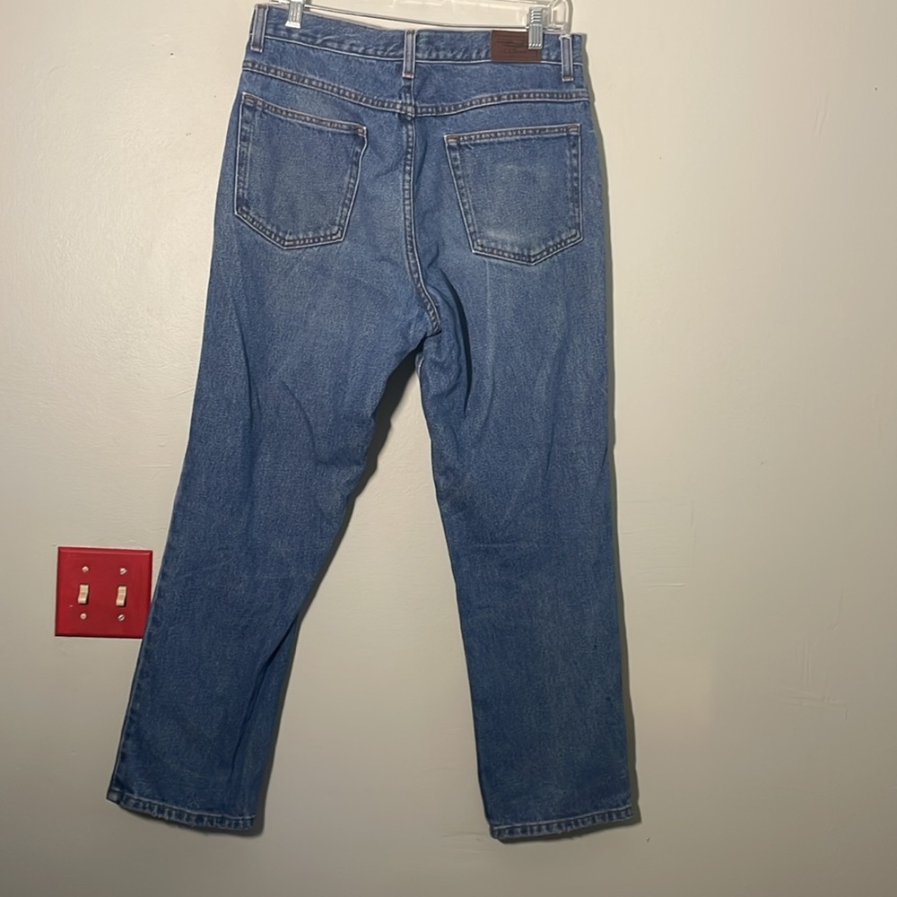 Eddie Bauer Classic Blue Denim Jeans 32X28 - Picture 3 of 5